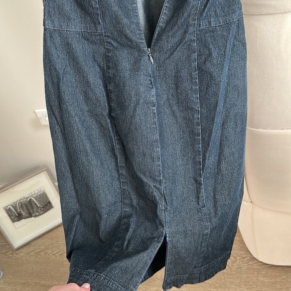 Trussardi Jeans Denim Blue Dress - Size S, Effortlessly Chic - Picture 4 of 4